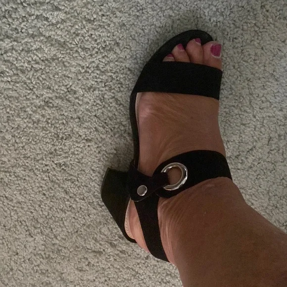 Bar III Black dress sandals - Picture 3 of 6
